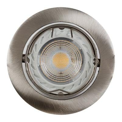 Radiant - Downlight Die Cast Satin Chrome NO L/Holder C/O 75mm - RD247SC