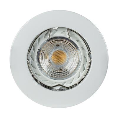 Radiant - Downlight Die Cast White NO L/Holder C/O 62mm - RD244W