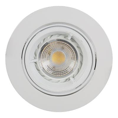 Radiant - Downlight Die Cast White NO L/Holder C/O 85mm - RD246W