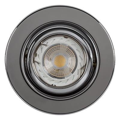 Radiant - Downlight Eyeball Steel 50w Chrome C/O 80mm 12v - RD238CH