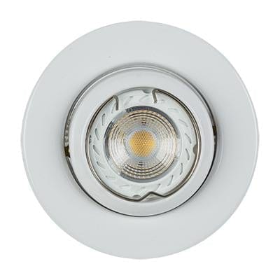 Radiant - Downlight Eyeball Steel 50w White C/O 80mm 12v - RD238W