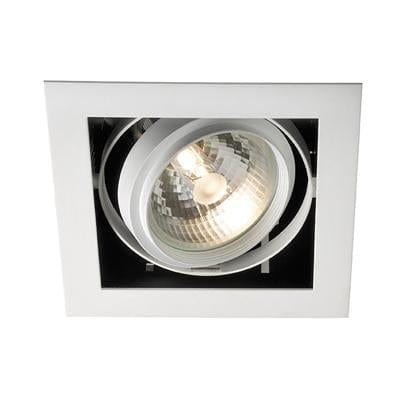 Radiant - ownlight Mh G12 35/70w/150w-square Tilt 1lt - C/o170x175m - Discontinued - RD195SS