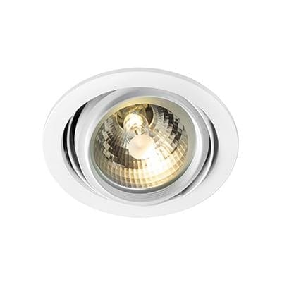 Radiant - Downlight Mh G12 35/70w - Round Tilt 1lt - C/o 155mm - Discontinued - RD192SS