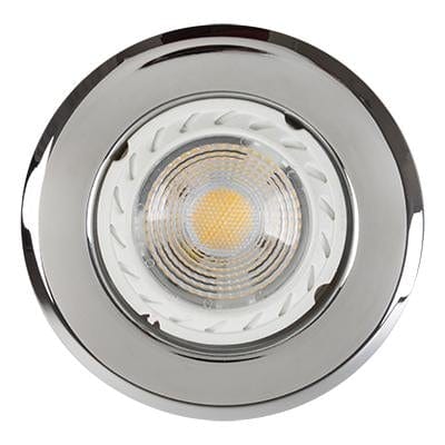 Radiant - Downlight Steel GU10 50w Chrome C/O 65mm - RD167CH