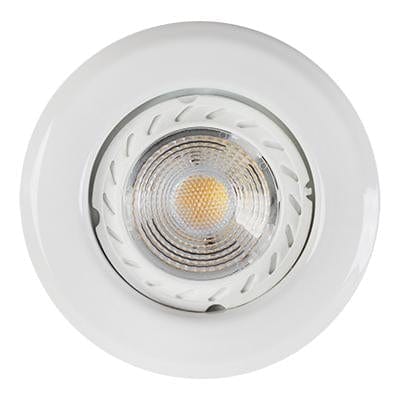 Radiant - Downlight Steel GU10 50w White C/O 65mm - RD167W