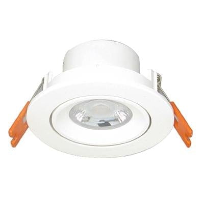 Radiant - Downlight Tilt LED 6w White 4000K C/Out 75mm - rd320