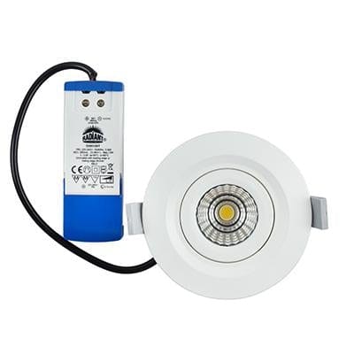 Radiant - Led Downlight 9.5w Ip65 Dimmable 4000k - Wht- C/o 90mm - rd321