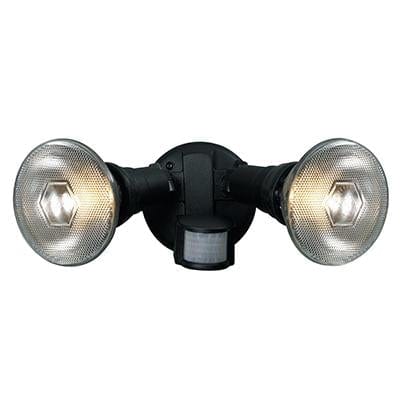 Radiant - Spotlight 2LT Wall Mount and Sensor Black - RO265