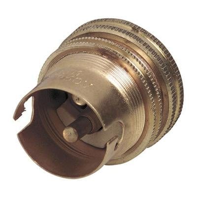 Radiant - Lamp holder B22 12mm Brass - RE313