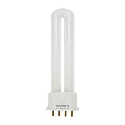Radiant - Compact Fluorescent Lamp (CFL) 2G7 4pin 7w 4000K - RLC115