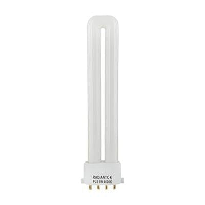 Radiant - Compact Fluorescent Lamp (CFL) 2G7 4pin 9w 4000K - RLC116