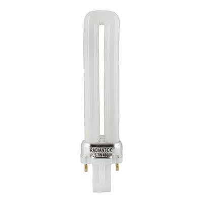 Radiant - Compact Fluorescent Lamp (CFL) G23 2Pin 7w 4000K - RLC93