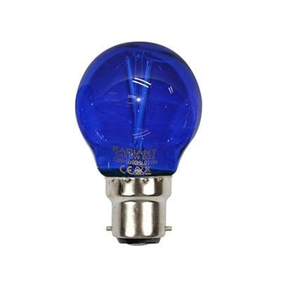 Radiant - Filament G45 Colour B22 LED 2w Blue - RLL088