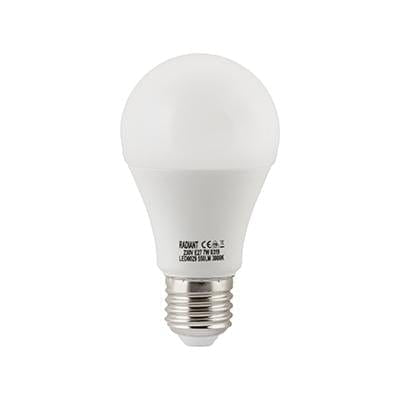 Radiant - Lamp A60 Frosted E27 LED 7w 3000K - RLL029