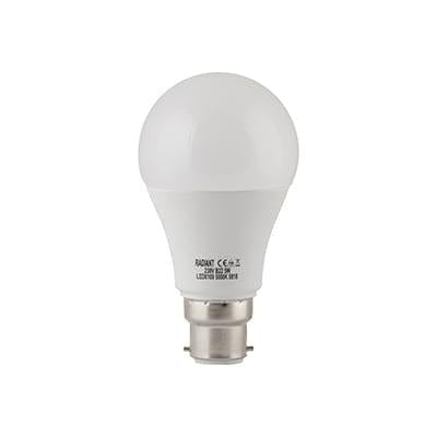 Radiant - Lamp A60 Sensor B22 LED 5w 5000K - RLL109