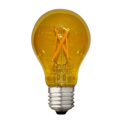 Radiant - Lamp Filament A60 Colour E27 LED 4w Yellow - RLL080YL