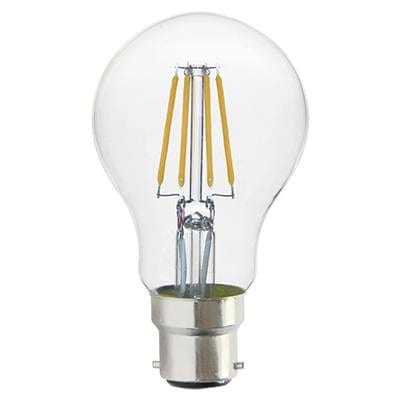 Radiant - Lamp LED A60 Clear Filament B22 4w 3000k - RLL265