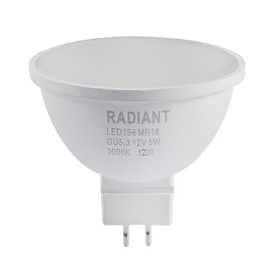 Radiant - LED MR16 5w 3000K - RLL196