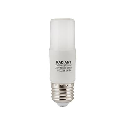 Radiant - Stick Lamp Frosted T30 E27 LED 7w 3000K - RLL096