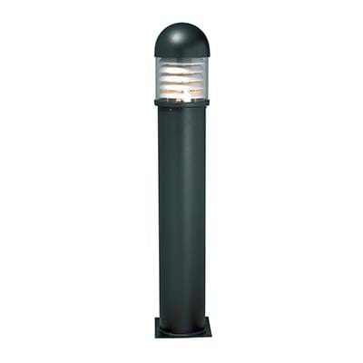 Radiant - Lourve Bollard Aluminium Black - RO277B