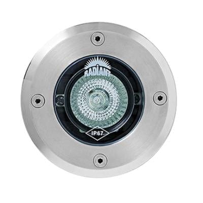Radiant - Recessed Ground Light Stainless Steel 1xGU10 35w - RO300gu