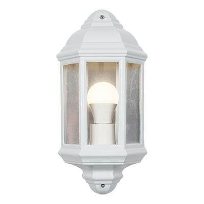 Radiant - Lantern 3 Panel Small Half Wall White - RO238W