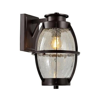 Radiant - Wall Light Sand Black 1xE27 Outdoor - RO406