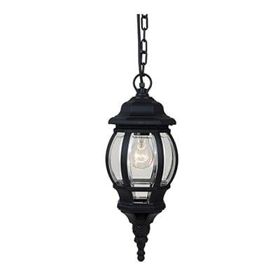 Radiant - Pendant 6 Panel Outdoor Black - RO295