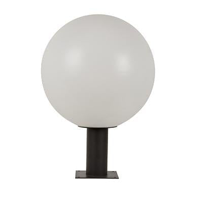 Radiant - Sphere Pillar 300mm Black - RO332B