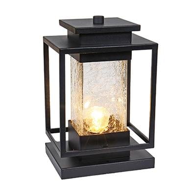 Radiant - Post Top 140mm Sand Black Outdoor - RO403