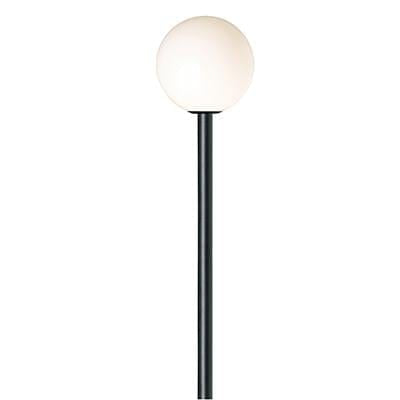 Radiant - Sphere Pole Light 400mm Pole Excluded Black - RO341OP