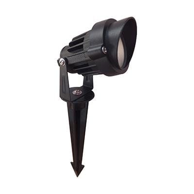 Radiant - Garden Spike Die Cast 1xLED 5.7w Black - RO376