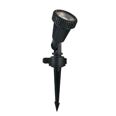 Radiant - Plastic Garden Spike LED 7w 3000K Black - RO378