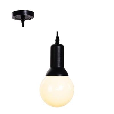 Radiant - Cup and Cord Pendant 82mm Black - RP147