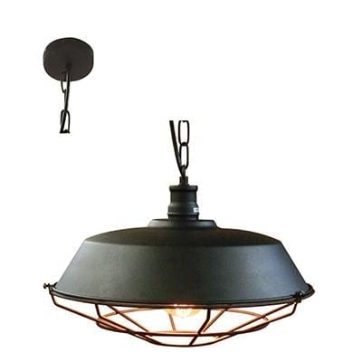 Radiant - Grid Pendant Black 1xE27 - RP114