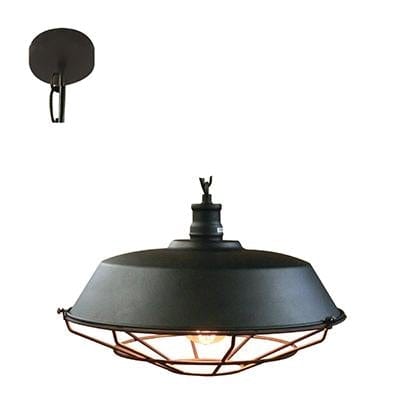 Radiant - Grid Pendant Black 1xE27 - RP289