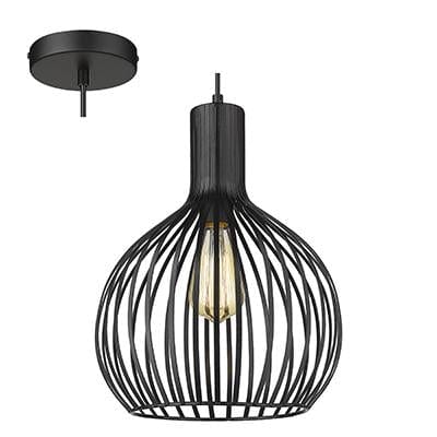 Radiant - Pendant Black 1xE27 - RP345