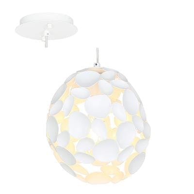 Radiant - Pendant Steel White 1xE27 60w - RP238