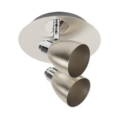 Radiant - Nix Spotlight 2LT Plate Satin Chrome - RS96SC