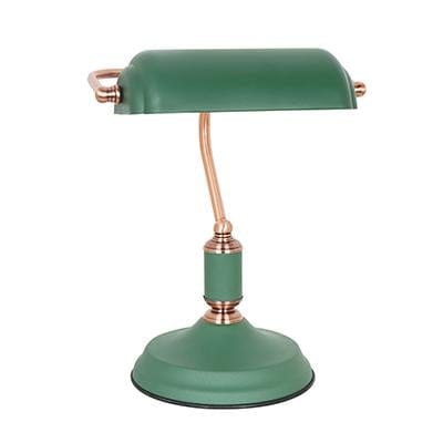 Radiant - Bankers Table Light Green and Copper 1xE27 - RT53