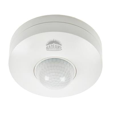 Radiant - Sensor Occupancy Indoor PIR 3 Detector 1200w 360 Degrees - RE343