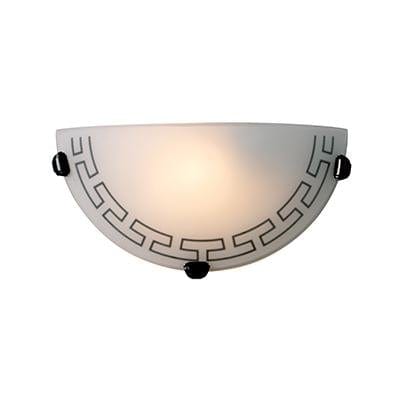 Radiant - Dante W/Light 230v 300mm Gunmetal/White/Black - RW118GM