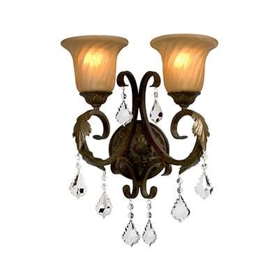 Radiant - Real Wall Light Bronze 2xE27 - RW128