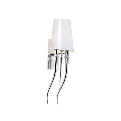 Radiant - Tusk Wall Light Chrome 2xE14 - RW137