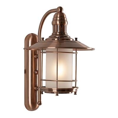 Radiant - Wall Light Down Facing Antique Copper 1xE14 - RW152