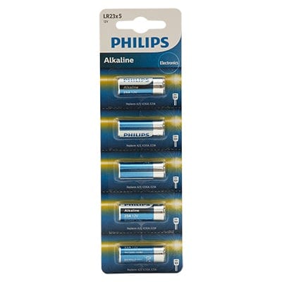 Philips LR23 Alkaline Battery 12V 5 Blister- AV712