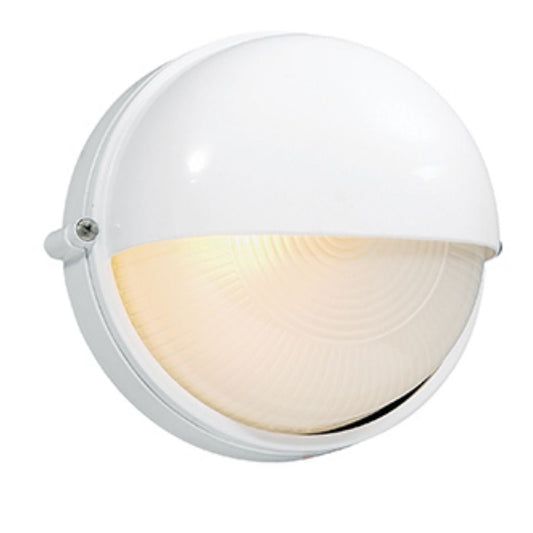 Radiant Wall Light Fixtures Radiant - Round Small Eyelid Bulkhead White 1xE27 - RB154W
