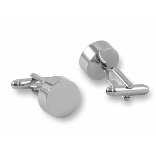 round cufflinks