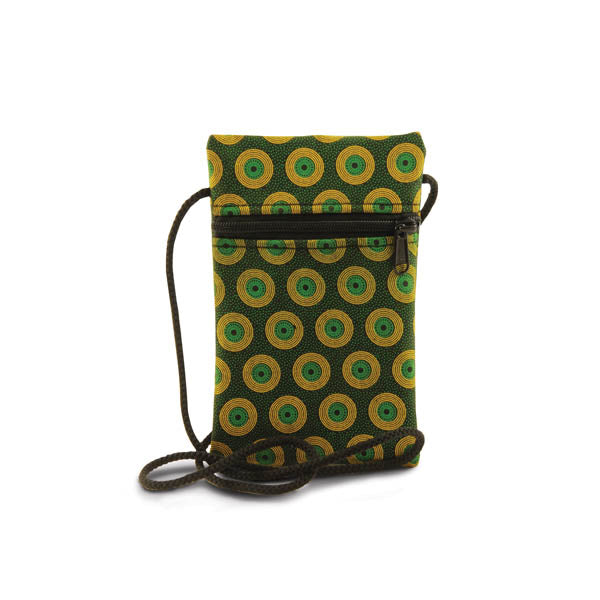 Small Shweshwe Cell Phone Pouch