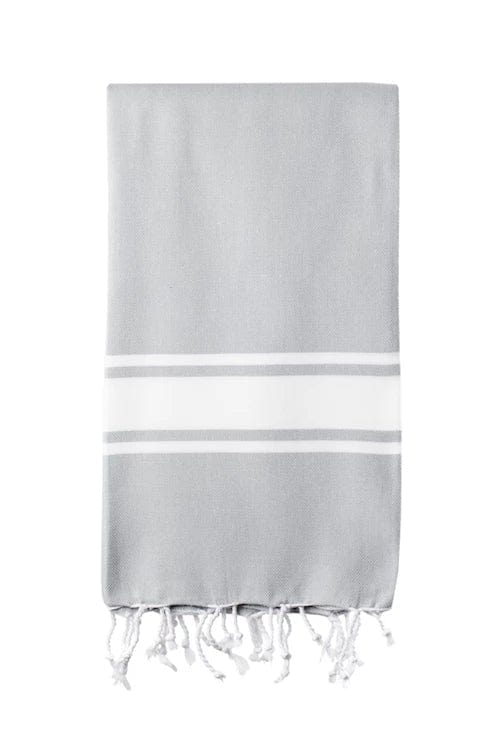 Ballito Turkish Towel ( 100 x 180 cm) - Light Grey